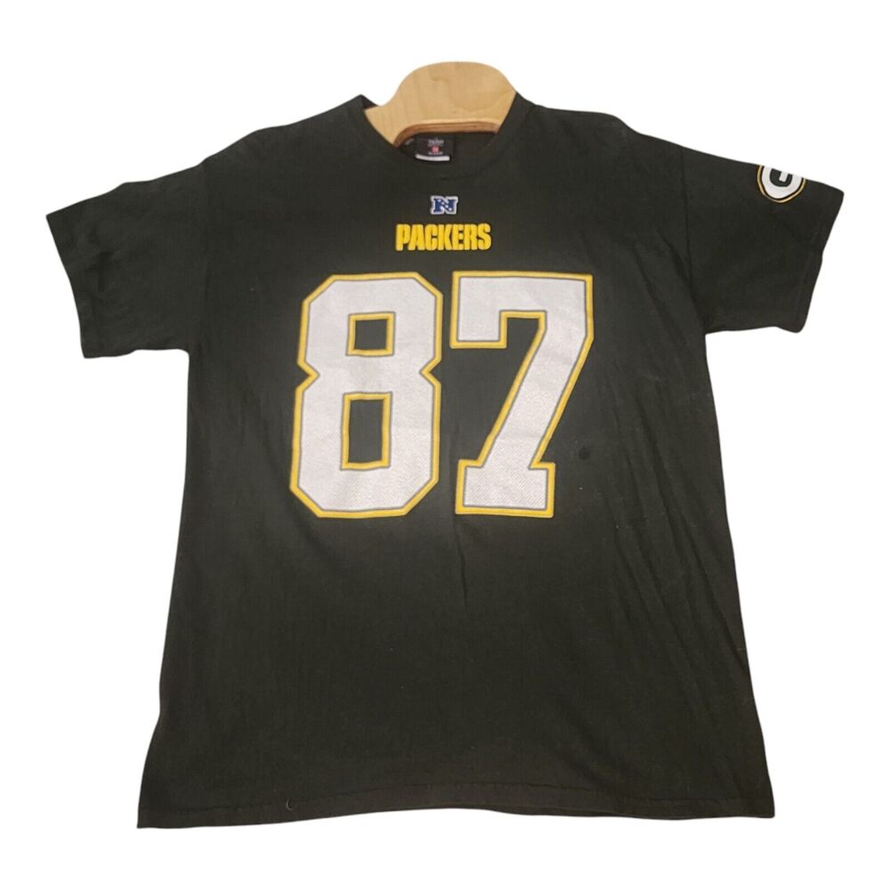 Men's NFL Jordy Nelson 87 Green Bay Packers T Shirt Medium M